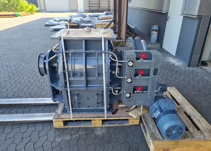 Zwangsräumschleuse ZS-R DN 400 x 500, BH 1.050 mm