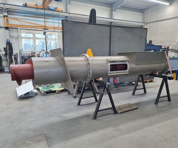 Rohrfördertechnik - Eintragsförderschnecke