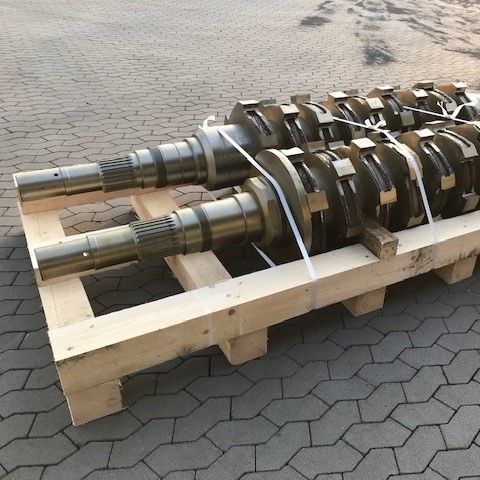 Schredderwellen:   Ø 500 * 1500 mm